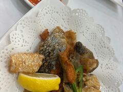 皮骨椒盐三文鱼-新享乐海鲜(翠华路店)
