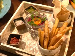 布瑞塔芝士牛肉塔塔-斯普汇生蚝牛排馆(中骏世界城店)