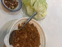 生菜虾松-老妈私房菜