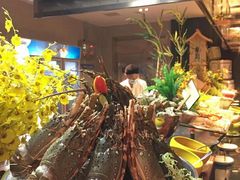 新鲜海鲜展示-坪山格兰云天国际酒店-汇厨自助餐厅-亲子-聚餐