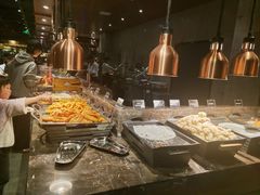 自助取餐区-韩京炭火烤肉自助料理(柯桥万达店)