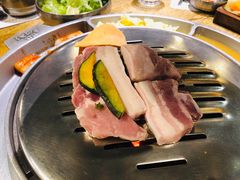 刀削五花肉-姜虎东白丁烤肉(苏州中心店)