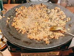 铁板蟹子炒饭-春熙台韩国料理·章鱼肥牛(西丽店)