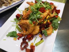 竹楼黄金虾-珍巷福地四合院菜馆(复兴门店)