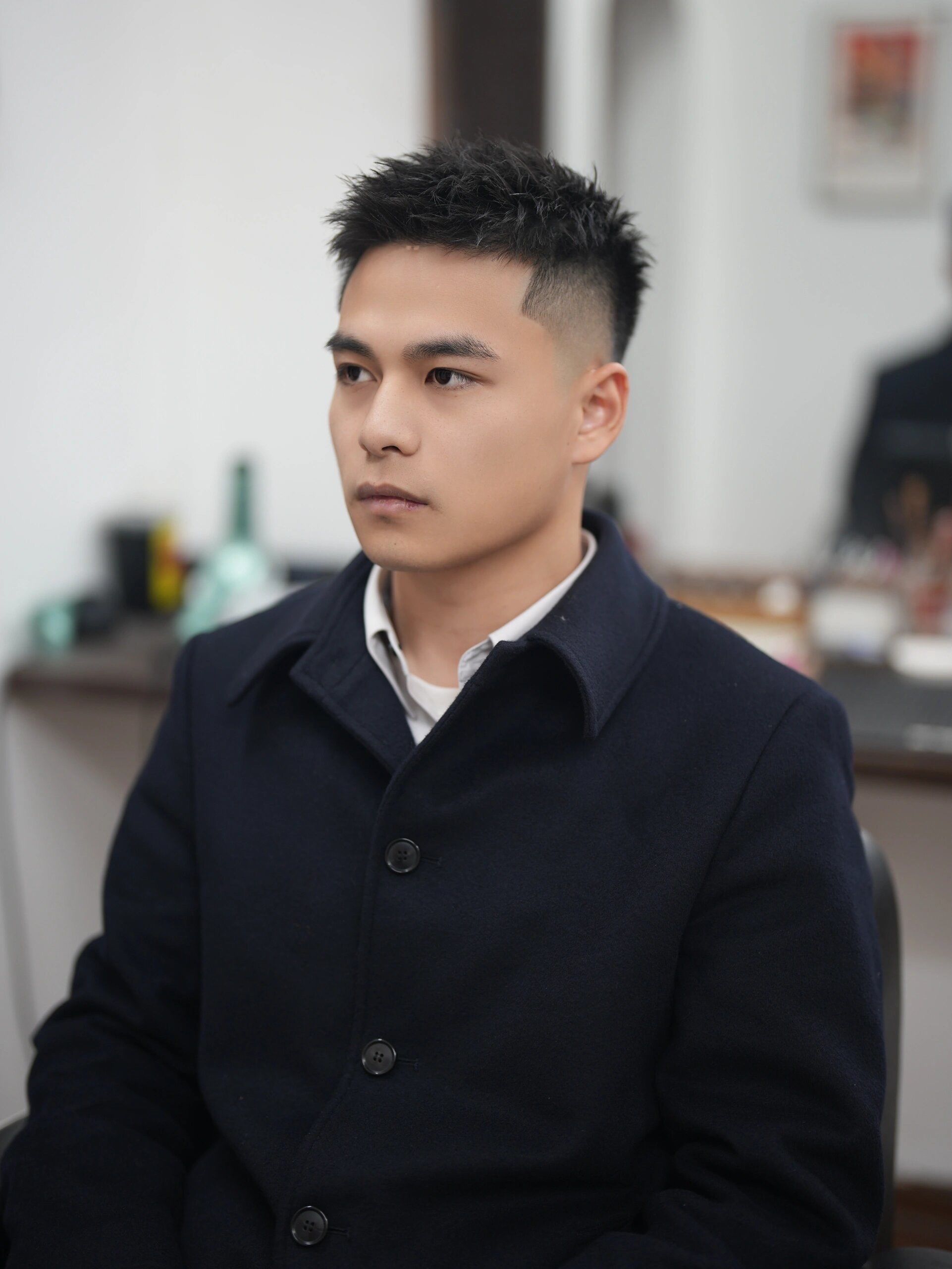 长沙男士前刺短发

