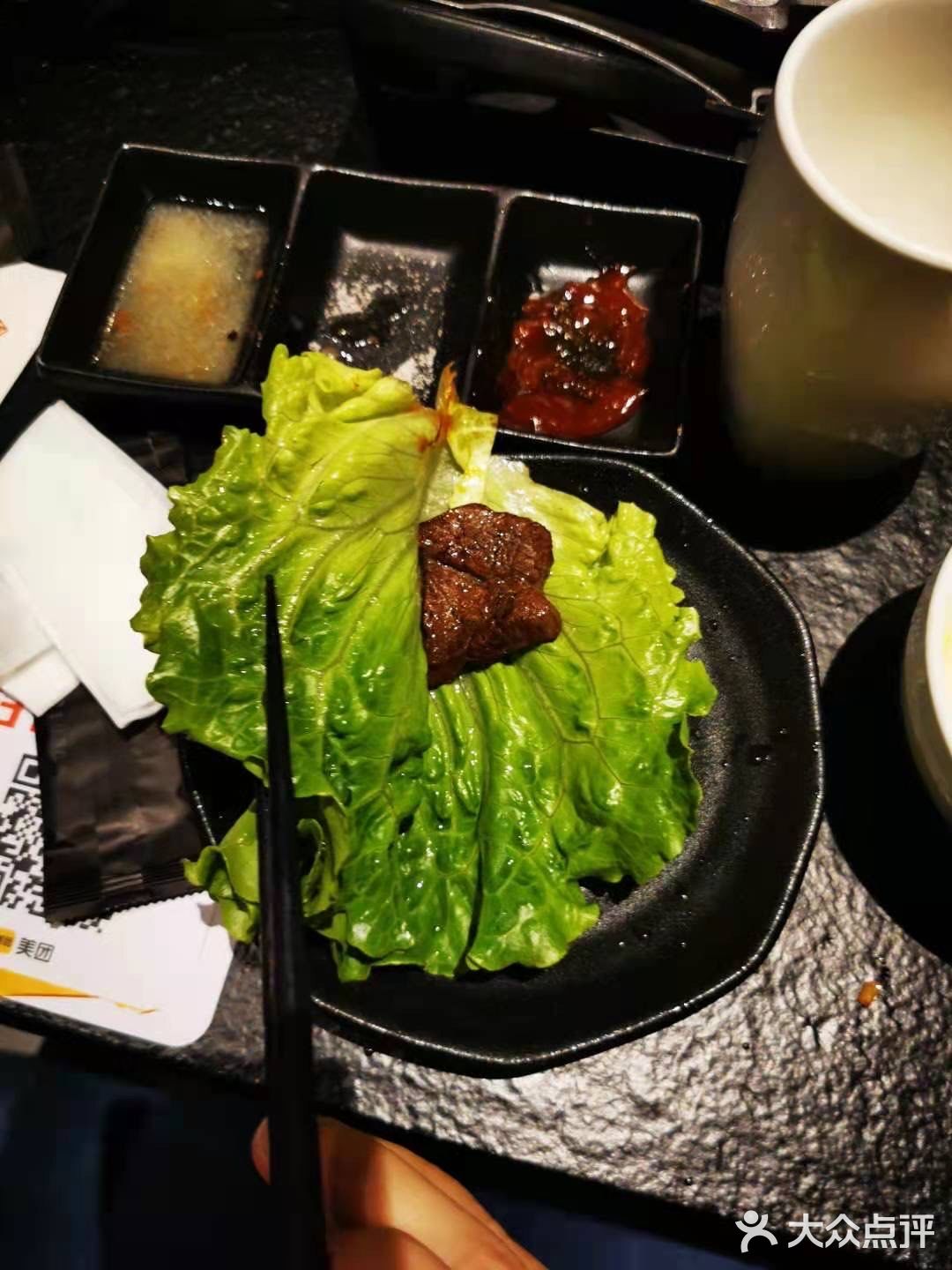 美滋滋的烤肉来啦[吐]
