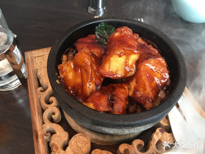 环球港凯悦酒店享悦中餐厅石锅银鳕鱼图片