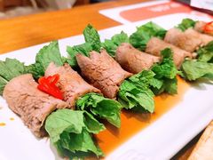 薄荷牛肉卷-云海肴·汽锅鸡·云南菜(苏州中心店)