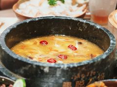 秘制野生菌大骨汤底-蘑界·野生菌火锅(深业上城店)