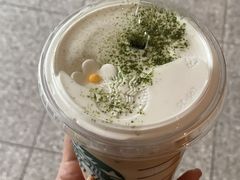 冰星巴克山茶花漾拿铁-星巴克臻选(广州二沙岛文立方店)