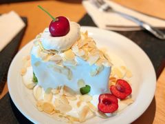 抹茶海盐杏仁片蛋糕-luutosa  cafe & tea 鹿兔山