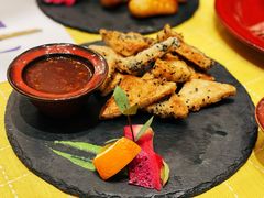 泰式芝麻煎豆腐-甜阿姨·天台花园私房菜(万松园店)
