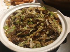 虾爬白菜粉-宝轩渔府·老字号海鲜·正宗津菜(水上店)