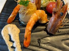 香煎虎虾配澳洲带子-Wei菋·Le Bistrot