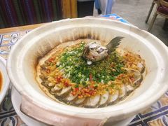 翘嘴鱼-富家大院·海鲜河鲜土菜坊(庭院式餐厅)