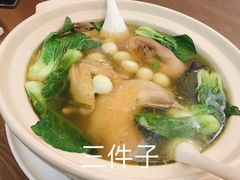 三件子鸡汤-桃苑居阳澄湖·蟹千恩(美人腿店)