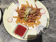 香酥鱿鱼须-苏先生海鲜渔庄(金桥店)