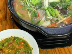 酸木瓜煮鱼-乔岩保应烧烤店