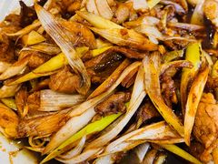 葱爆羊肉-南来顺饭庄·清真(南菜园店)