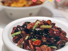 香辣鸡胗-广东道至正餐厅(区庄店)