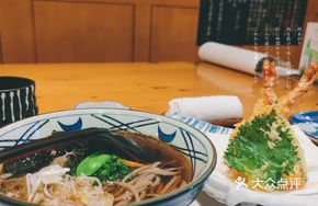 Egg Tempura Hot Buckwheat Noodles
