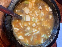 石锅鸡汤豆腐-绿茶餐厅(蓝色港湾店)