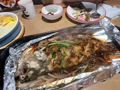 香烤鲈鱼-新白鹿餐厅(城西银泰城店)