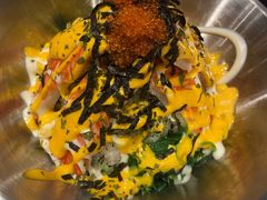 炙烧芝士帝王蟹棒盖饭-猫儿山۰猫主题餐厅