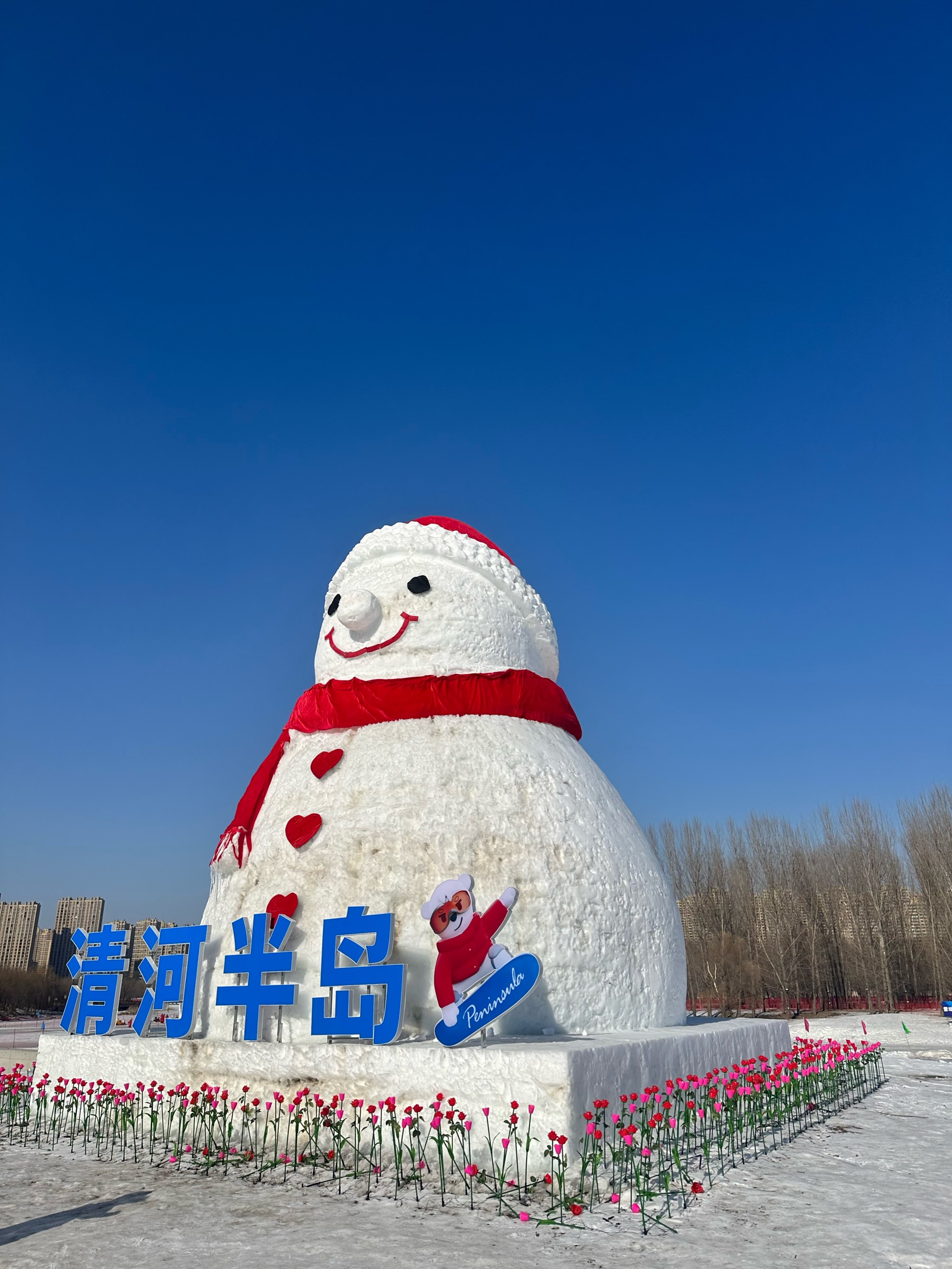 辽源辽河半岛冰雪节图片