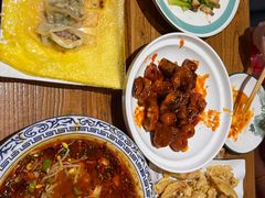 -东来菜馆•手抓海鲜家常菜•海鲜锅贴(鸽子窝店)