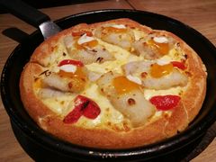 芙蓉金沙咸蛋黄鳕鱼比萨-必胜客(城西银泰店)