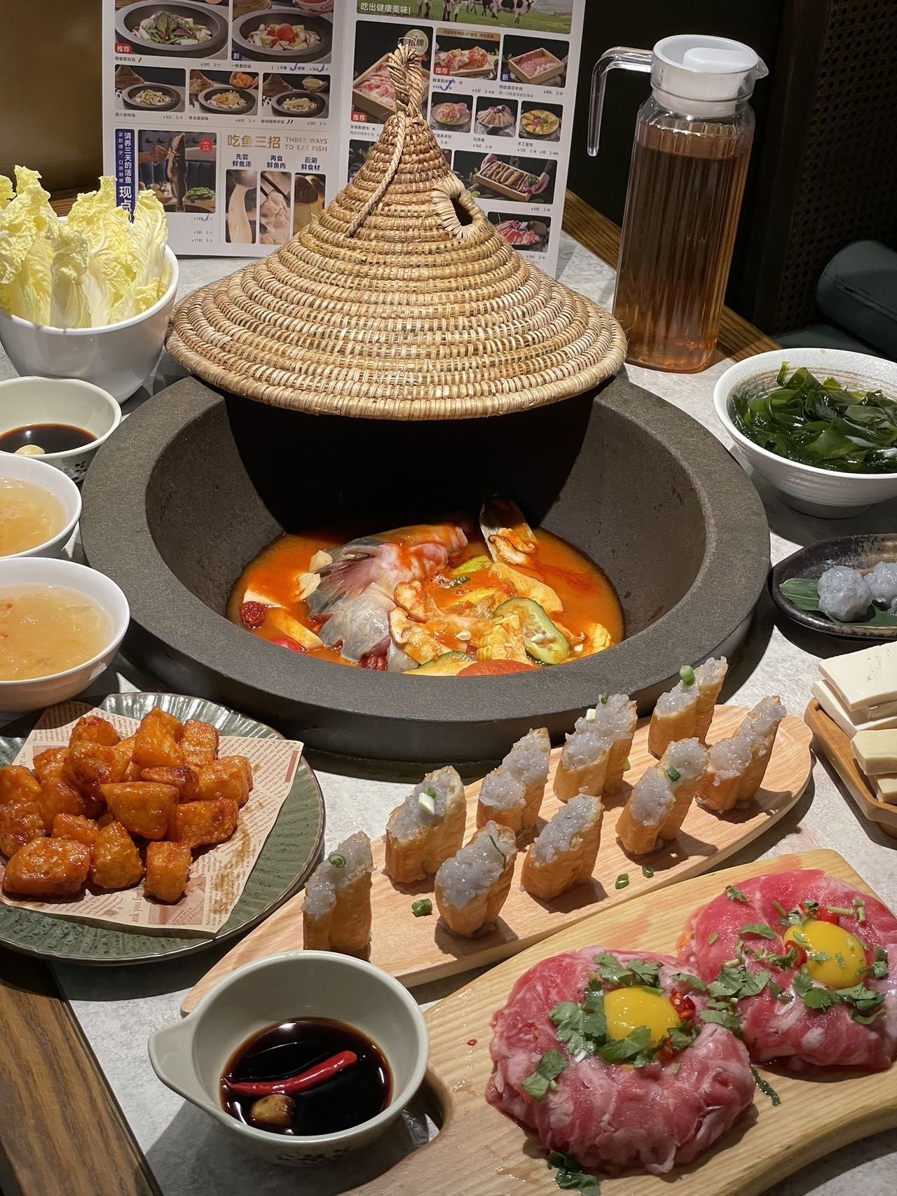 在广州……蒸汽石锅鱼初体验!