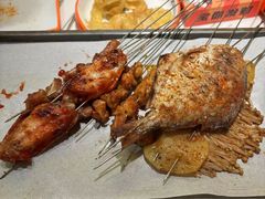 -宝记烧烤·碳锅羊肉·羊蝎子火锅·夜食社(文体路创始店)