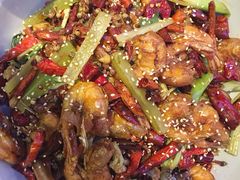 招牌香锅基围虾-鱼库·不仅是一家烤鱼店(车公庙店)