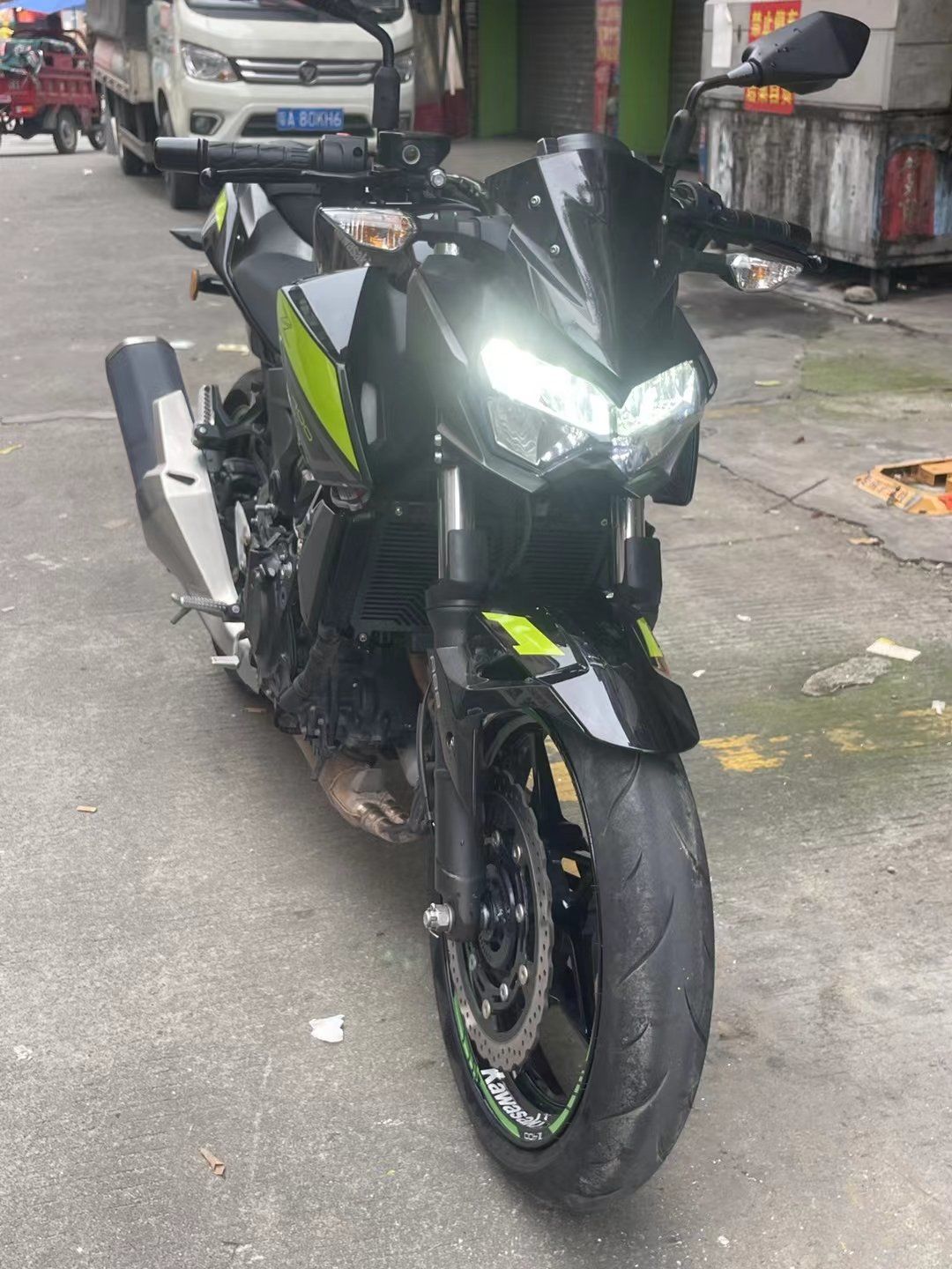 川崎z400帅气街车