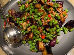 豆角肉沫烧茄子-上屿水产(鼓浪屿一店)
