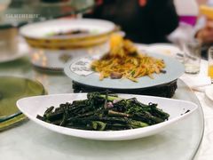 清炒洪山菜苔-雅和生态渔庄·宜城锅巴饭(龙灵山公园店)