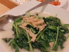 瑶柱菠菜-阳澄湖费尔蒙酒店颐丰阁中餐厅(马鞍山西路店)