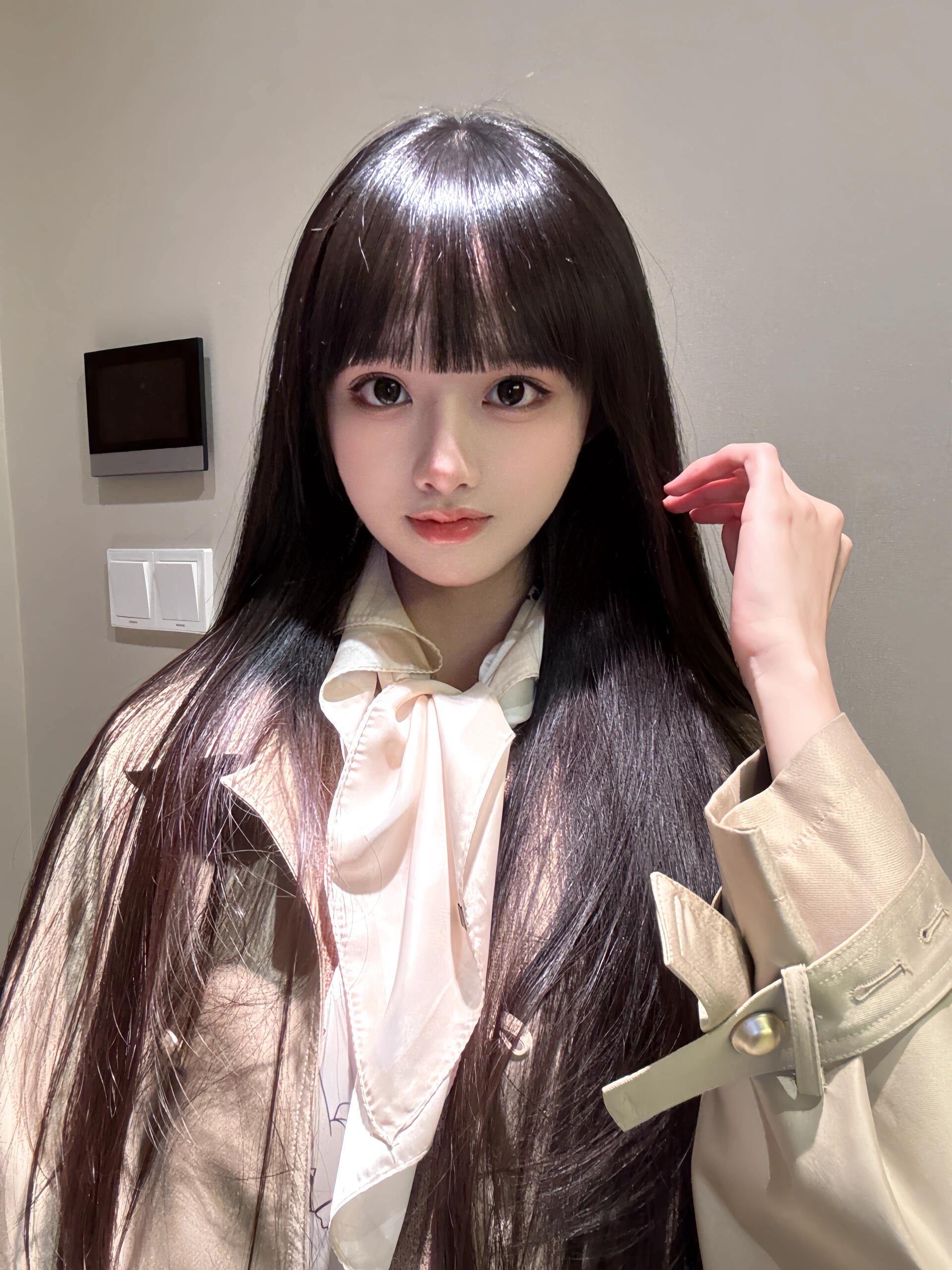 直发魅力不可挡哦