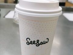 椰子燕麦拿铁-Seesaw Coffee(上海国金中心店)