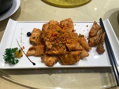 椒盐鱼骨-禾悦庄餐厅