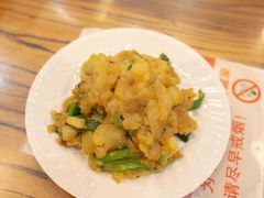 小白菜土豆泥-韩师傅老大同刀削面(北苑路店)