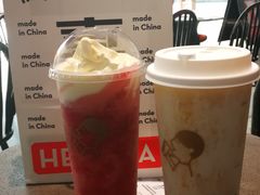 芝芝莓莓桃-喜茶(上海兴业太古汇店)