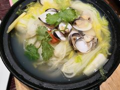 白贝煲淋娃娃菜-超级厨房概念餐厅(奥园广场店)
