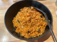 黄金肉松猪油拌饭-霸腹烤肉(厦门柚子番店)