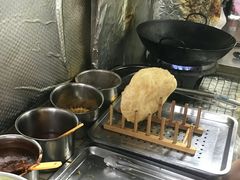 -小红车炸蛋葱油饼