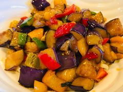 茄子肉丁鸡蛋拌面-文三里屯面馆(三里屯店)