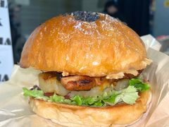 土耳其香料烤鸡汉堡-shark burger·鲨鱼汉堡(交子大道店)