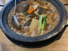 石锅自磨黑豆腐-粤仔湾砂锅粥(阳光店)