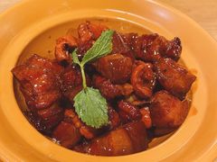 山楂红烧肉-山楂树融合菜餐厅